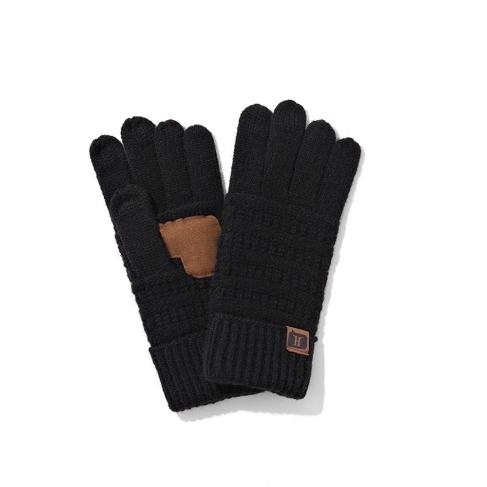 Touch Screen Gloves In Dark Blue